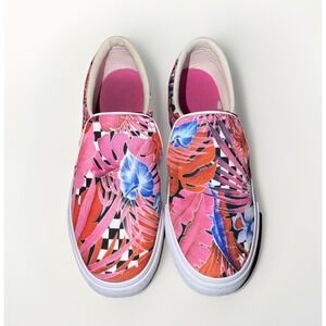 Nike Court Royale AC Pink Floral Slip On Shoes Sneaker CD7003-600 Womens Size 8